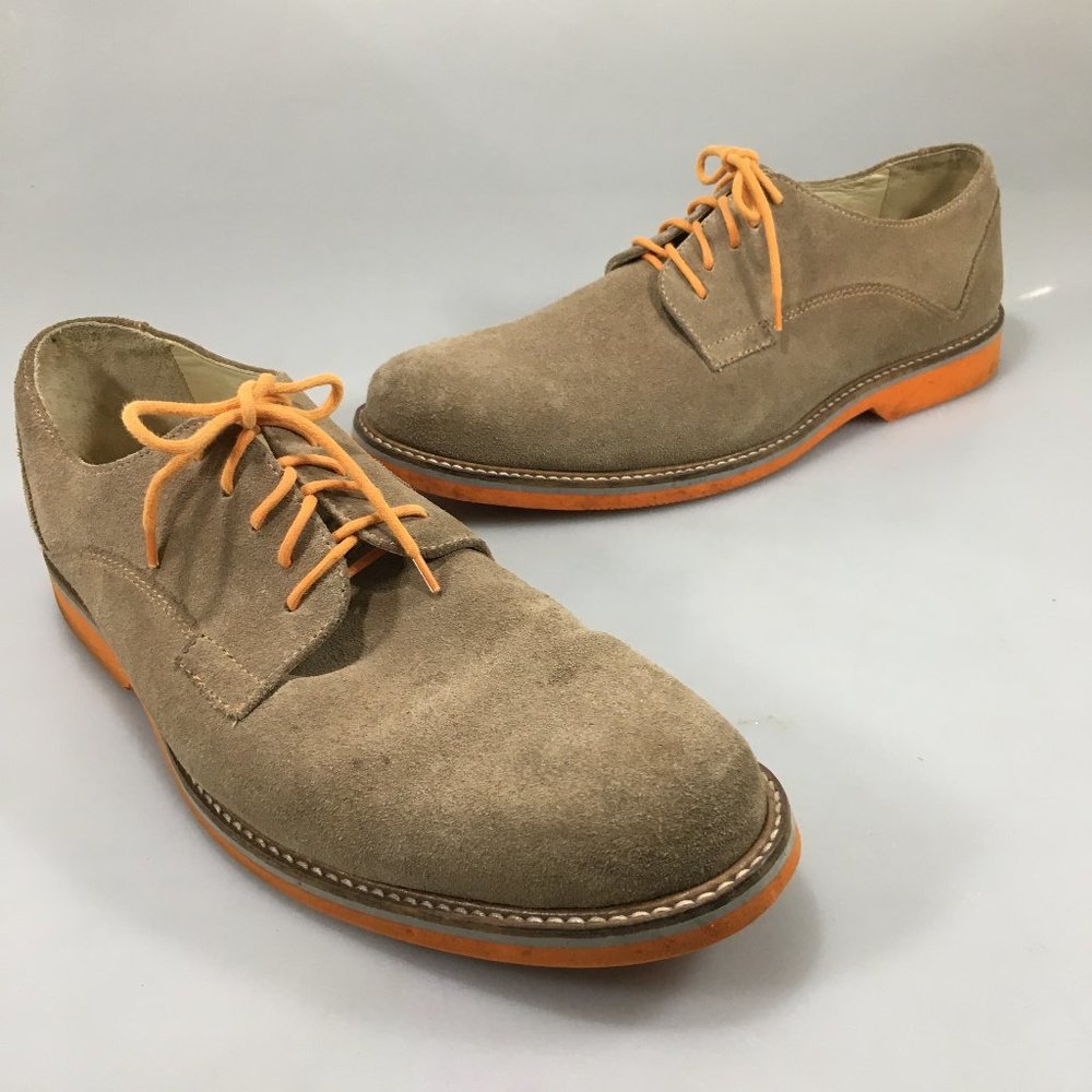1901 Nordstrom 11 M Beige Nubuck Leather Shoes M12511